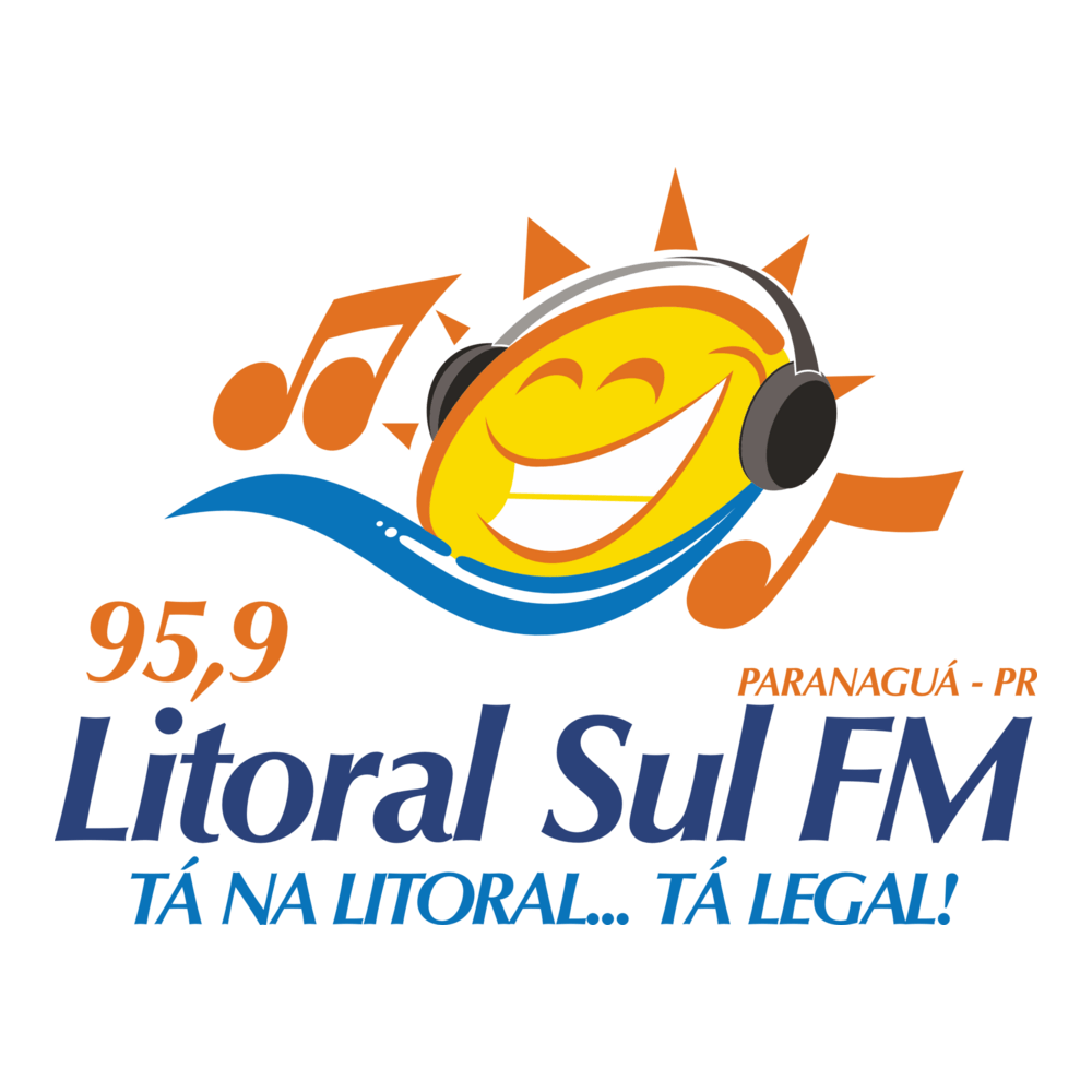 Litoral Sul FM 95,9 2005 Logo PNG Vector