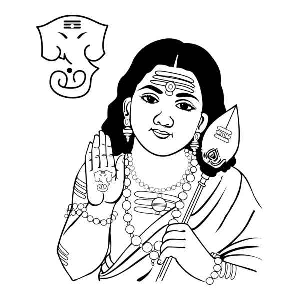 lord muruga Logo PNG Vector