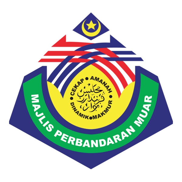 Majlis perbandaran muar Logo PNG Vector
