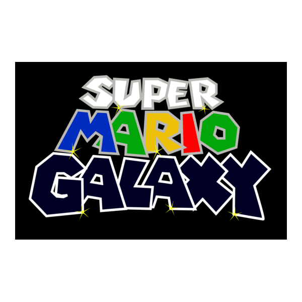Mario Galaxy 2 Logo PNG Vector