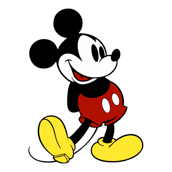 Mickey 3ra Generación Logo PNG Vector