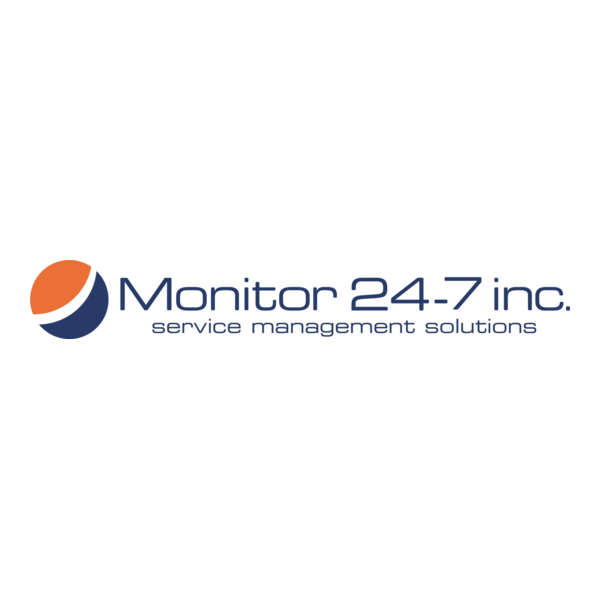 Monitor 24-7 Logo PNG Vector