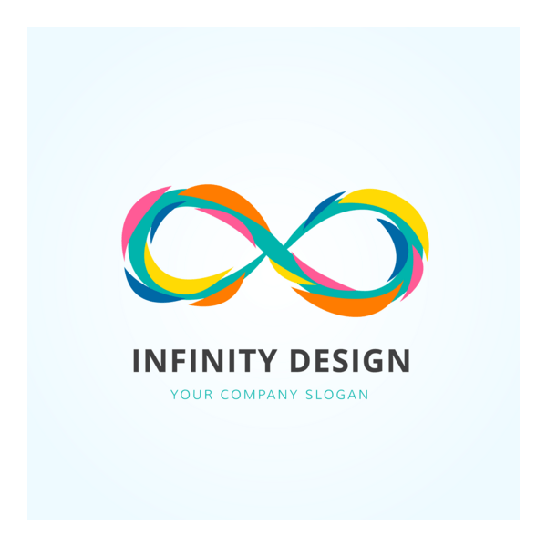 Multicolor infinity Logo PNG Vector