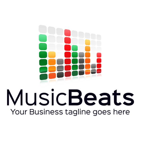 music beats Logo PNG Vector