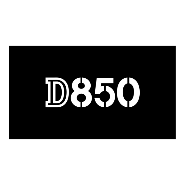 Nikon D850 Logo PNG Vector