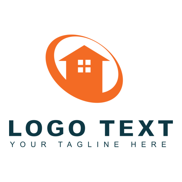 Orbital house Logo PNG Vector