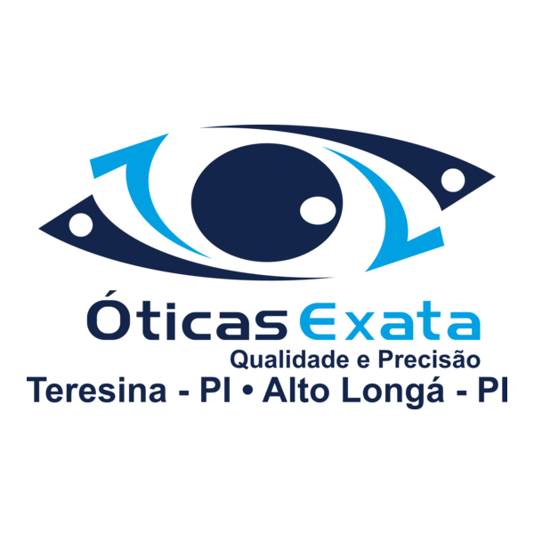 Óticas Exatas Logo PNG Vector