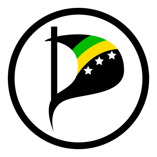 Partido Pirata do Brasil Logo PNG Vector
