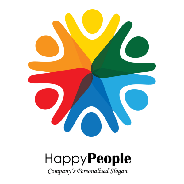 People Shape Logo PNG Vector