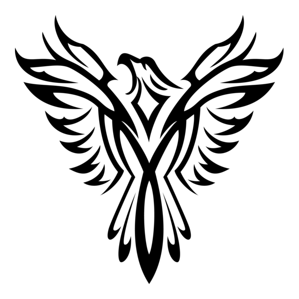 Phoenix Bird Logo PNG Vector