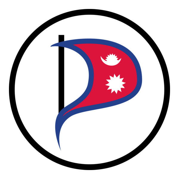Pirate Party Nepal Logo PNG Vector