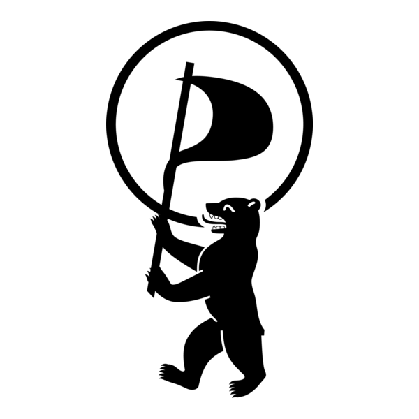 Piraten Partei Berlin Logo PNG Vector