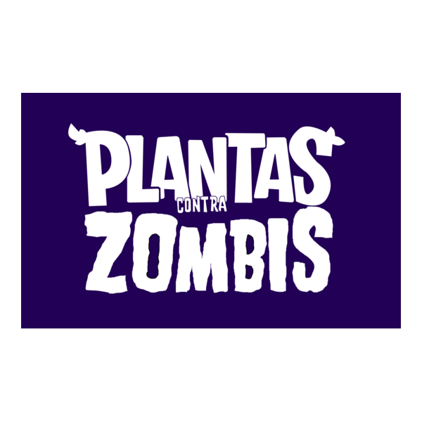 Plantas Contra Zombis Logo PNG Vector