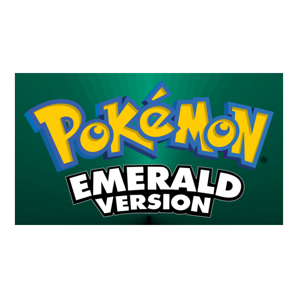 Pokemon Emerald Logo PNG Vector