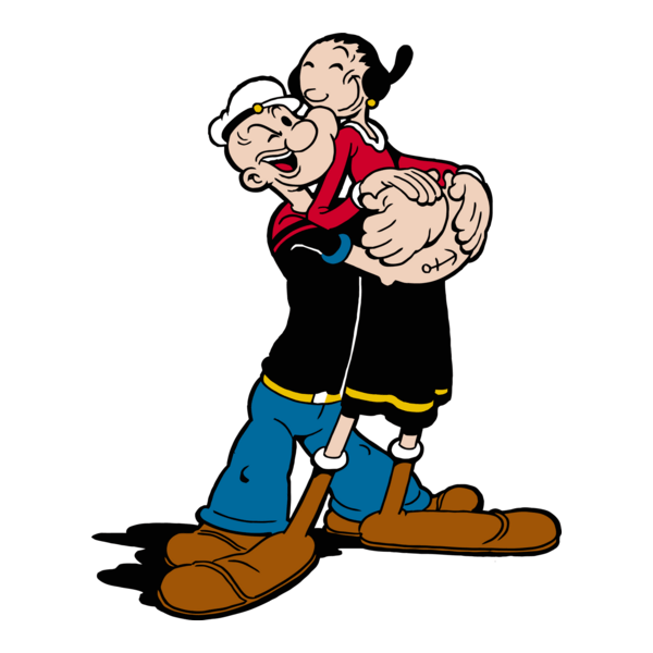 POPEYE & OLIVE Logo PNG Vector