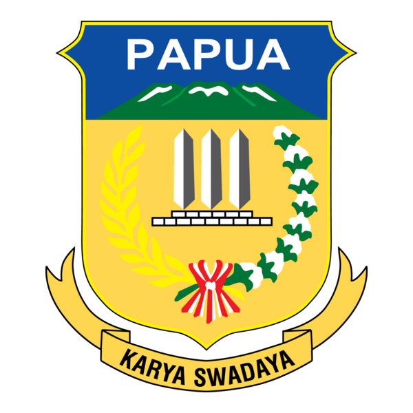 Provinsi Papua Logo PNG Vector