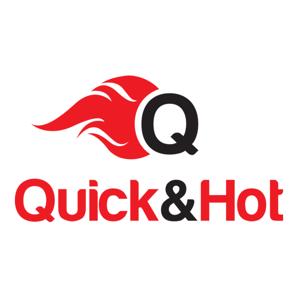 q letter flame Logo PNG Vector