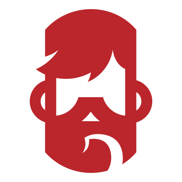 Red Beard Logo PNG Vector