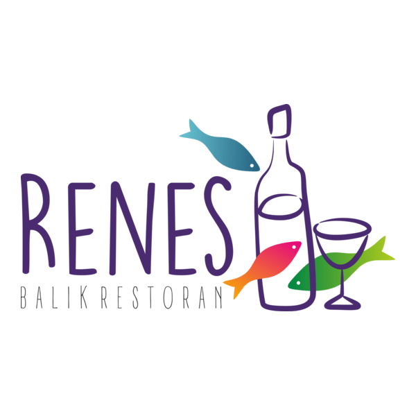 Renes Balık Restoran Logo PNG Vector