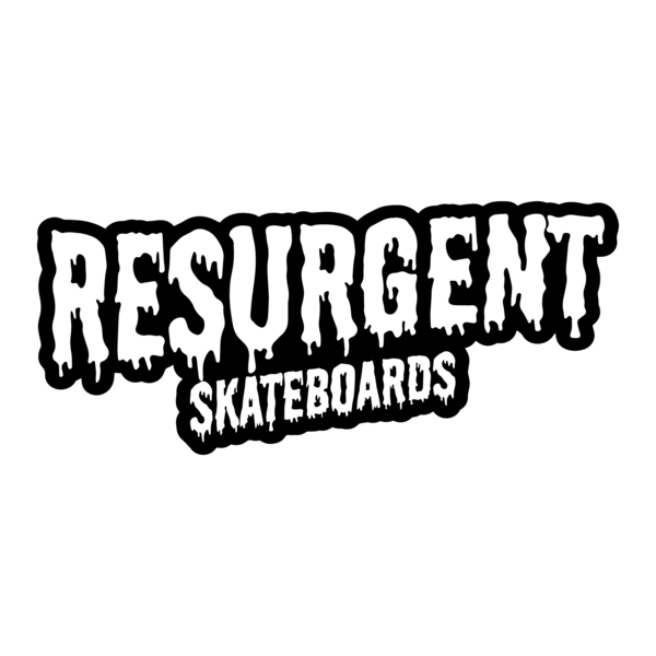 Resurgent Skateboards Dripping Logo PNG Vector