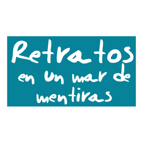 Retratos en un mar de mentiras Logo PNG Vector