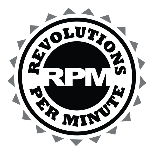 Revolutions Per Minute Logo PNG Vector