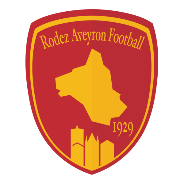 Rodez Aveyron Football Logo PNG Vector