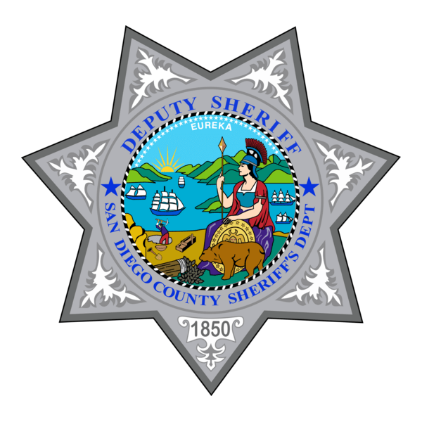 San Diego County Sheriff Department Logo PNG Vector
