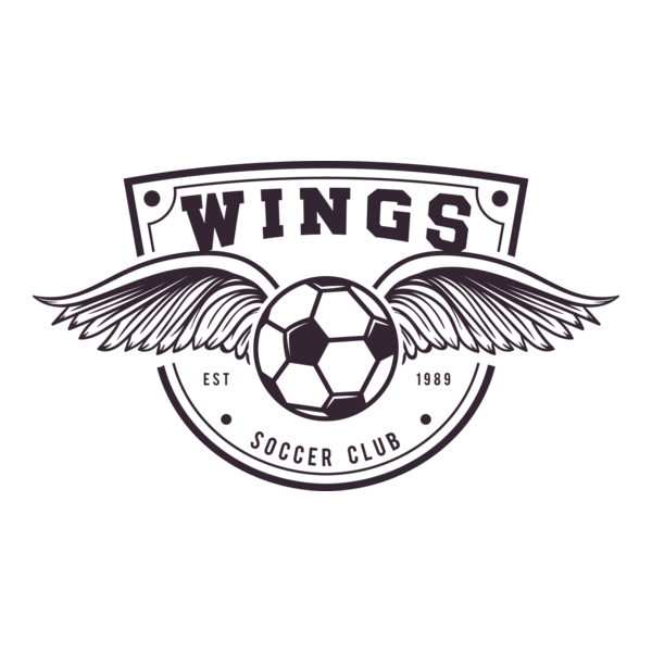 Soccer Wings Logo PNG Vector