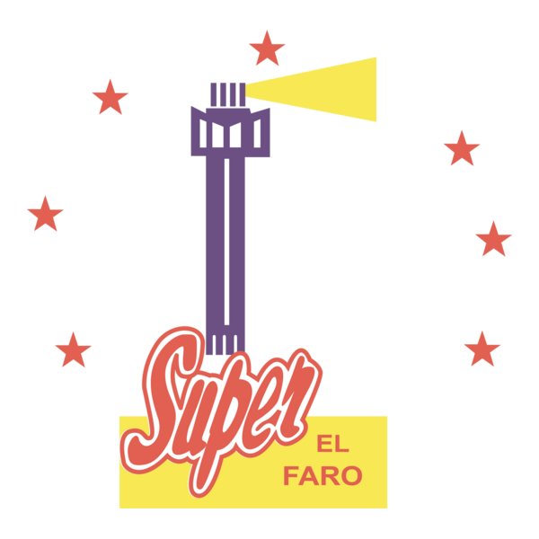 Super el Faro Logo PNG Vector