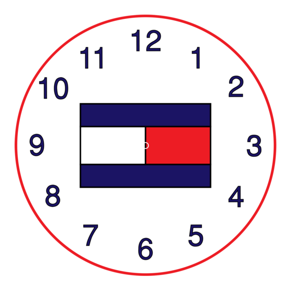 Tommy Hilfiger clock cover Logo PNG Vector