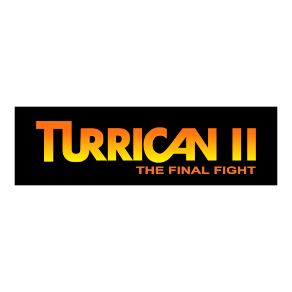 Turrican 2 Logo PNG Vector