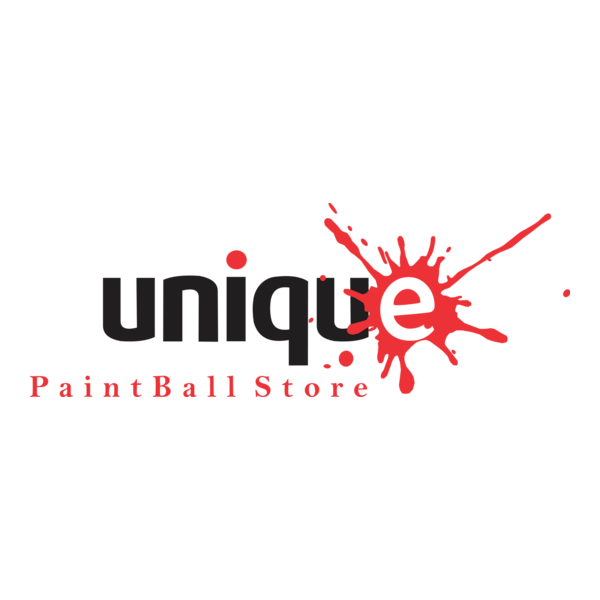 Unique Paintball Store Logo PNG Vector
