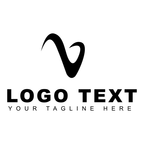 V letter Logo PNG Vector
