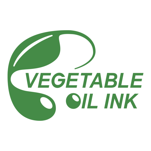 Vegetable Oil Ink Logo PNG Vector