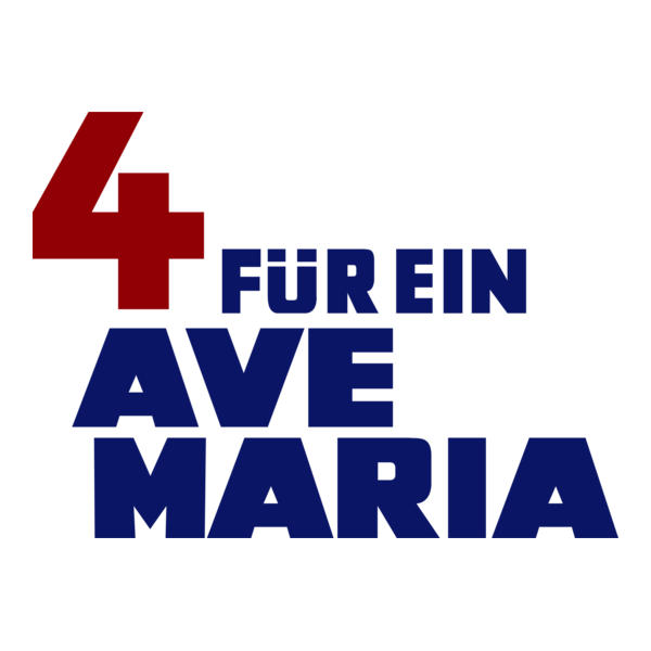 Vier fuer ein ave maria Logo PNG Vector