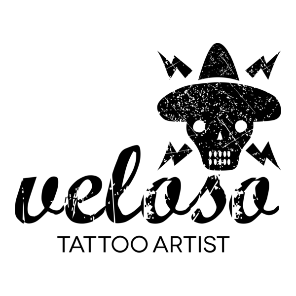 Vloso Tattoo Artist Logo PNG Vector