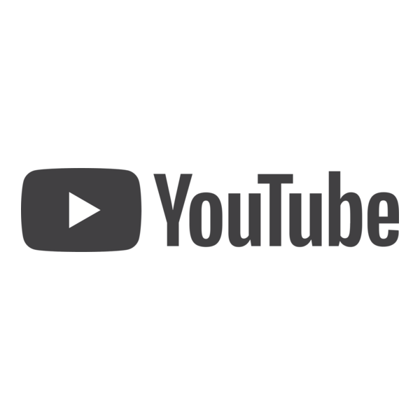 YouTube 2017 Black Logo PNG Vector