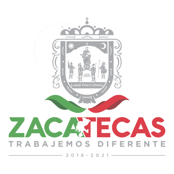 Zacatecas Gobierno del Estado Trabajemos Diferente Logo PNG Vector