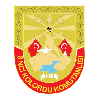 8. kolordu komutanlığı Logo PNG Vector