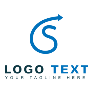 Abstract s letter Logo PNG Vector