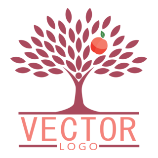 Apple tree Logo PNG Vector
