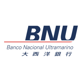 Banco Nacional Ultramarino Logo PNG Vector