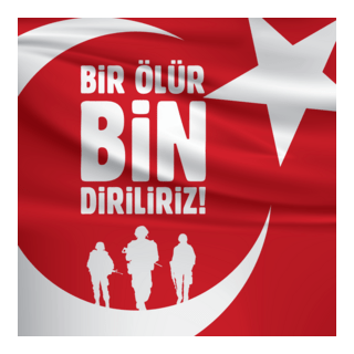 Bir Ölür Bin Diriliriz! Logo PNG Vector