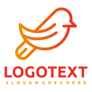 Bird Logo PNG Vector