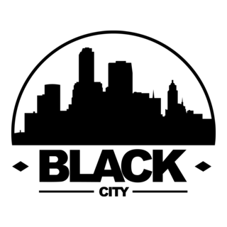Black City Logo PNG Vector