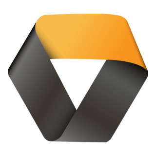 Black en yellow abstract Logo PNG Vector