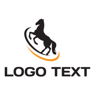 black horse Logo PNG Vector