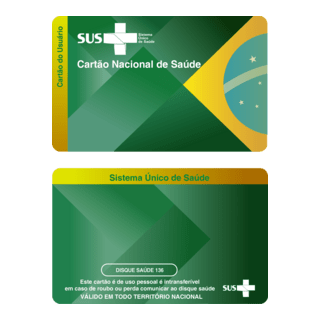 Cartão do SUS Logo PNG Vector
