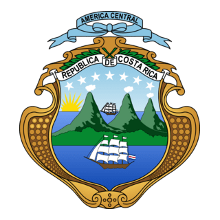 Coat of arms of Costa Rica Logo PNG Vector